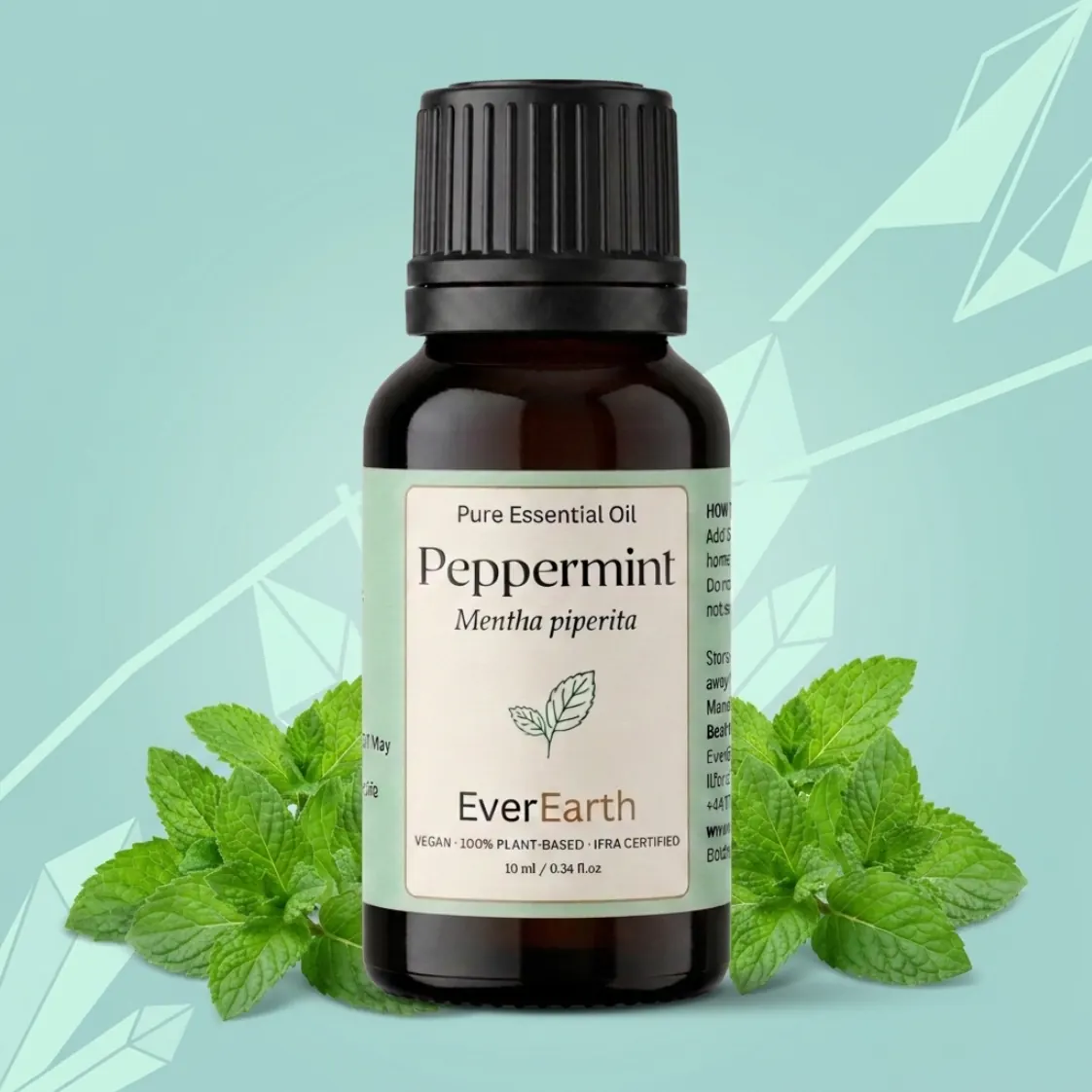 Header image for the EverEarth journal post: Peppermint Oil: Benefits, Everyday Uses, and How to Get the Blend Right